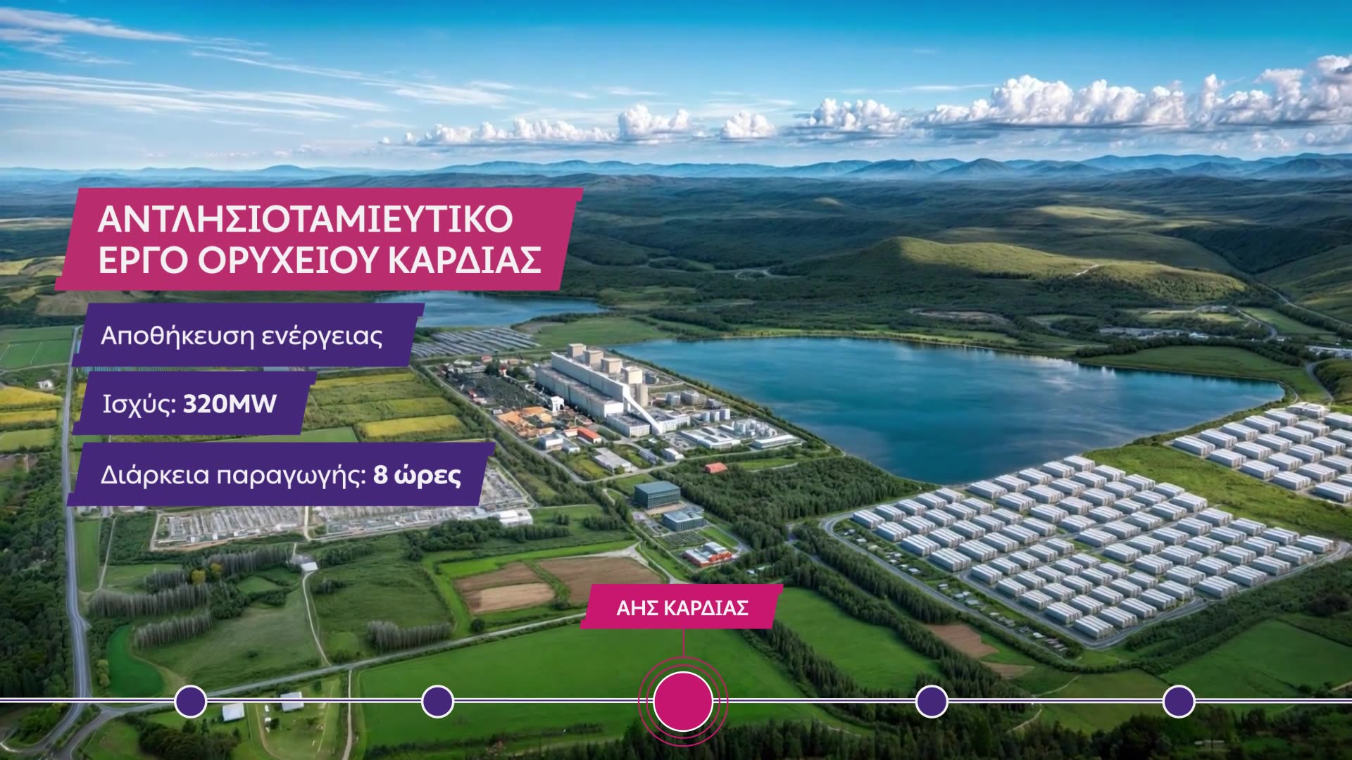 Όμιλος ΔΕΗ Αντλησιοταμίευση Καρδιάς